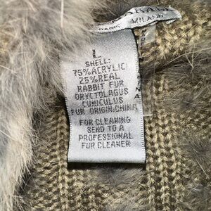 Alberto Malaki preowned, size large women shrug cardigan